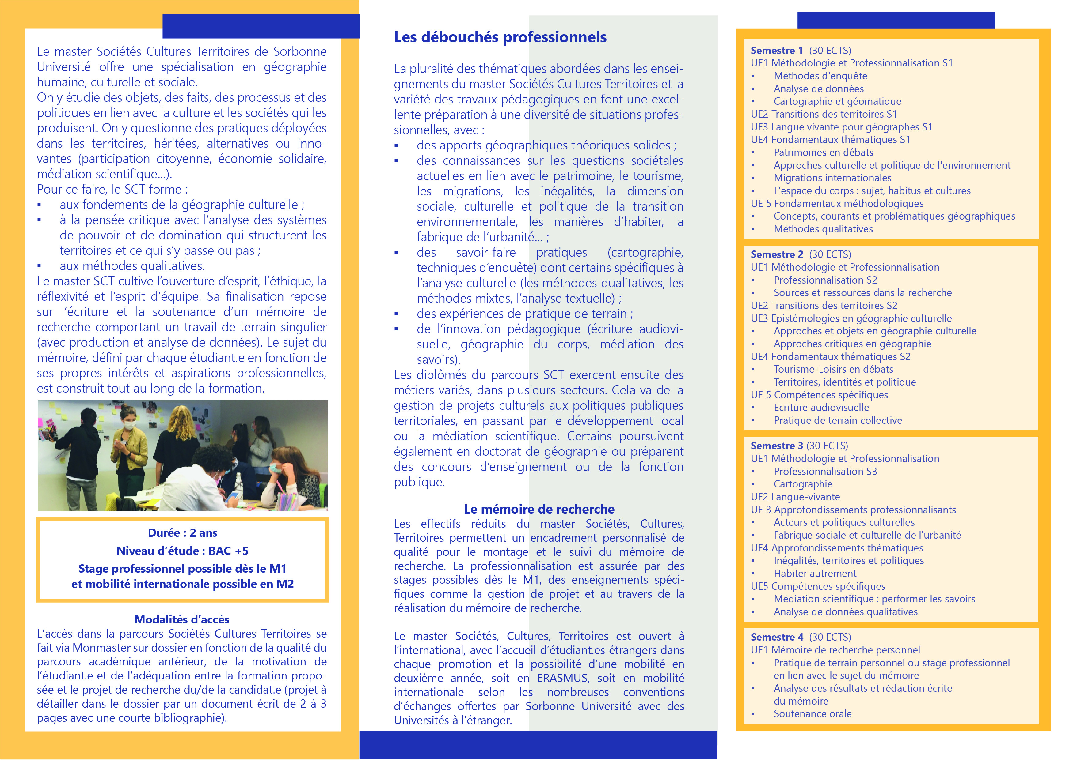 Flyer verso
